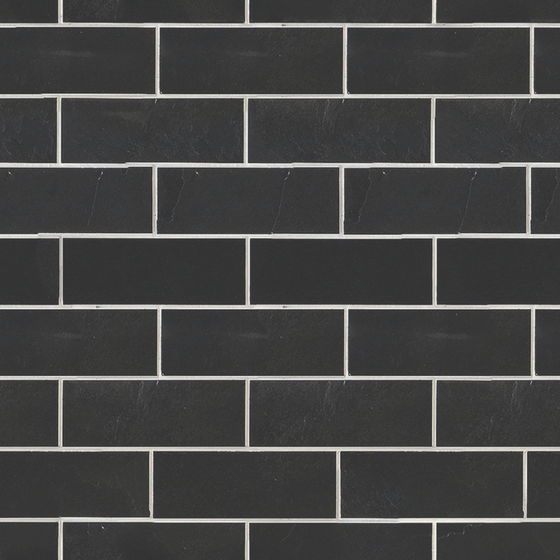 Black Wall Tiles 3D Model for Stylish Interiors
