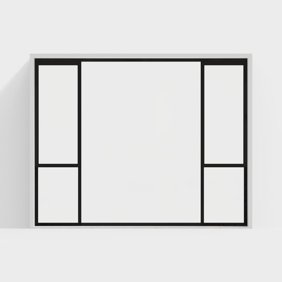 이중 창 바닥-천장 창