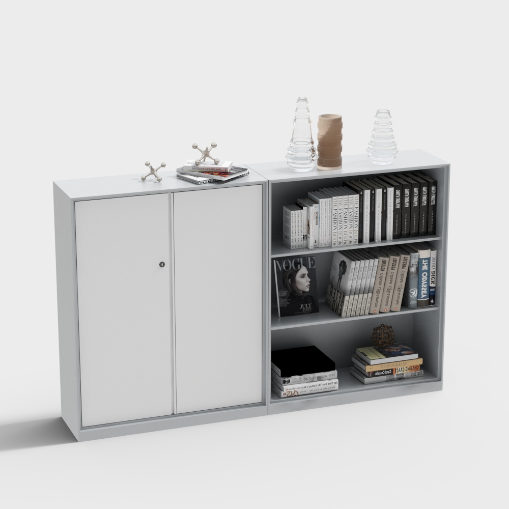 Armoire de rangement moderne minimaliste