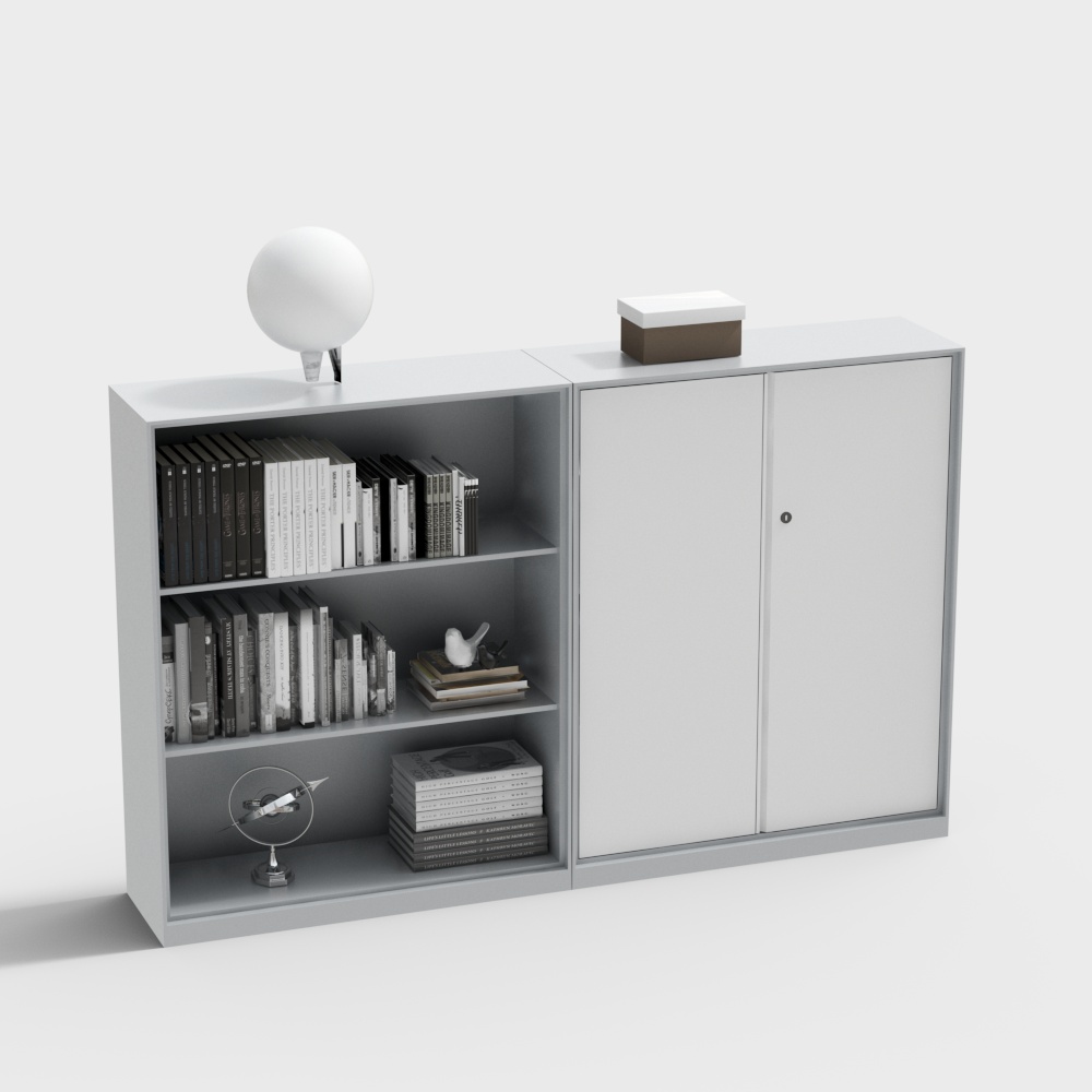 현대 미니멀리스트 수납장