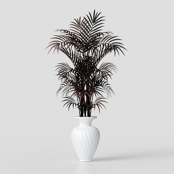 พืชสีเขียวสไตล์ยุโรป