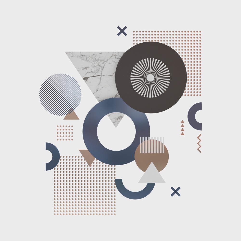 Abstract Geometry 3D model
