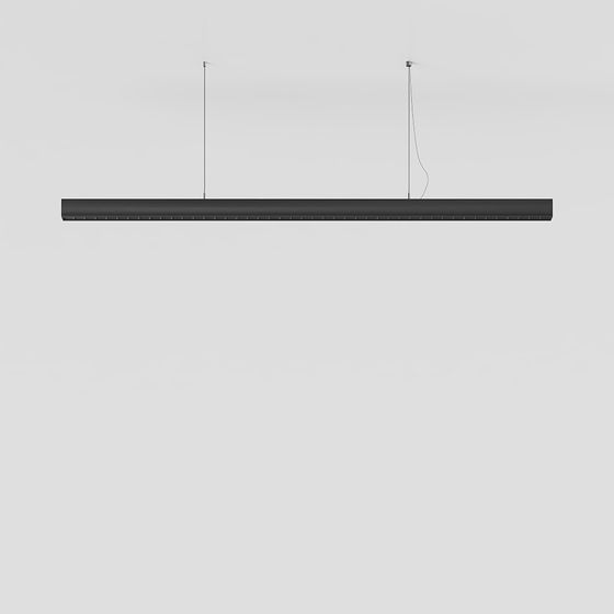Elegant Linear Pendant Light 3D model