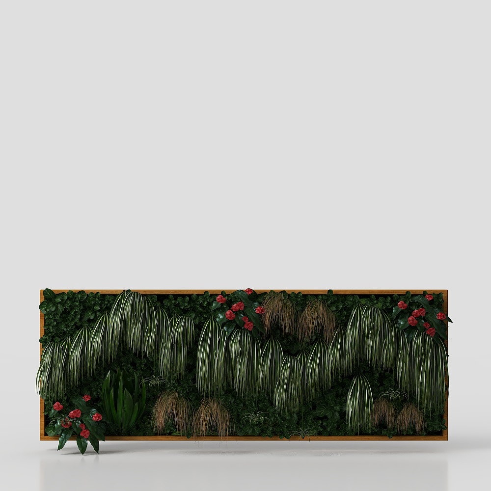 Mur végétal moderne