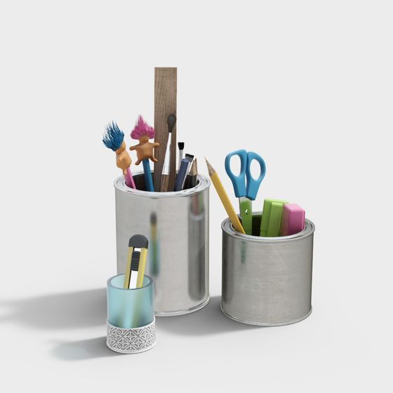 Set di cancelleria moderno