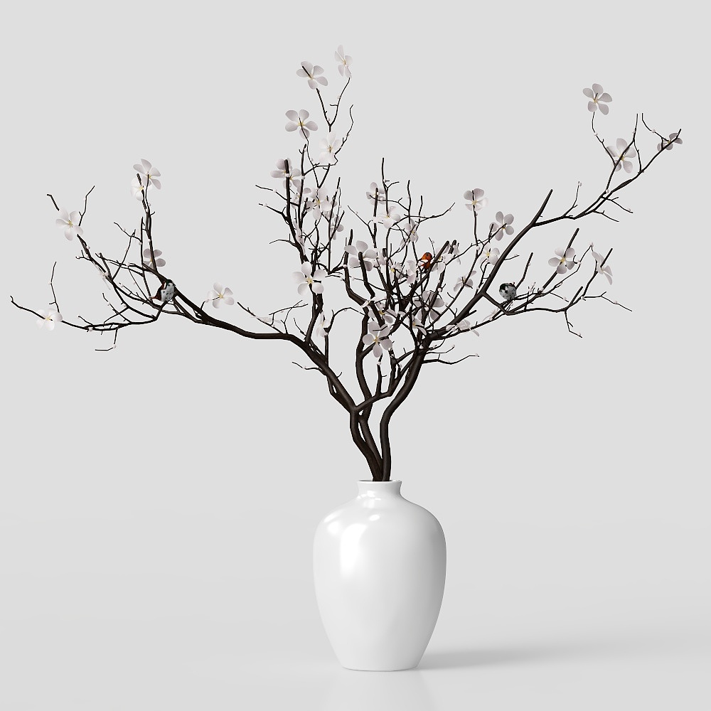 New Chinese-Style Green Plants