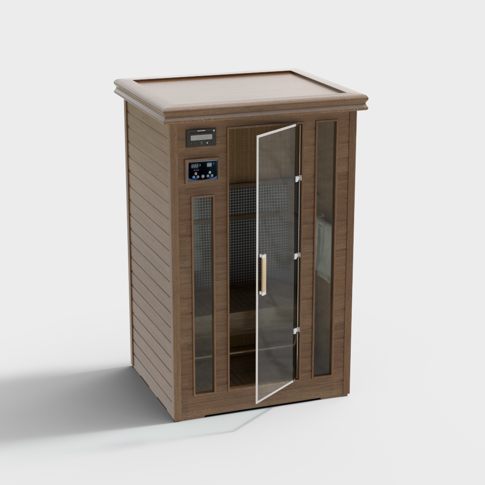 Modern Bathroom Sauna Room