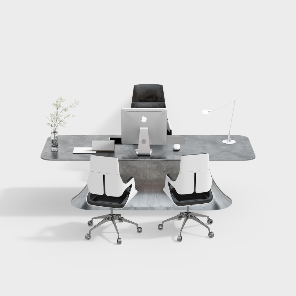 Modern Office Desk and Chair Combination
