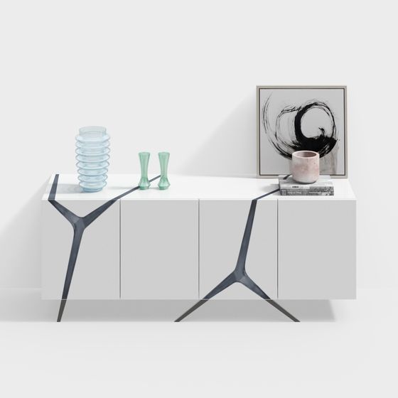 Lattice Sideboard 3D model