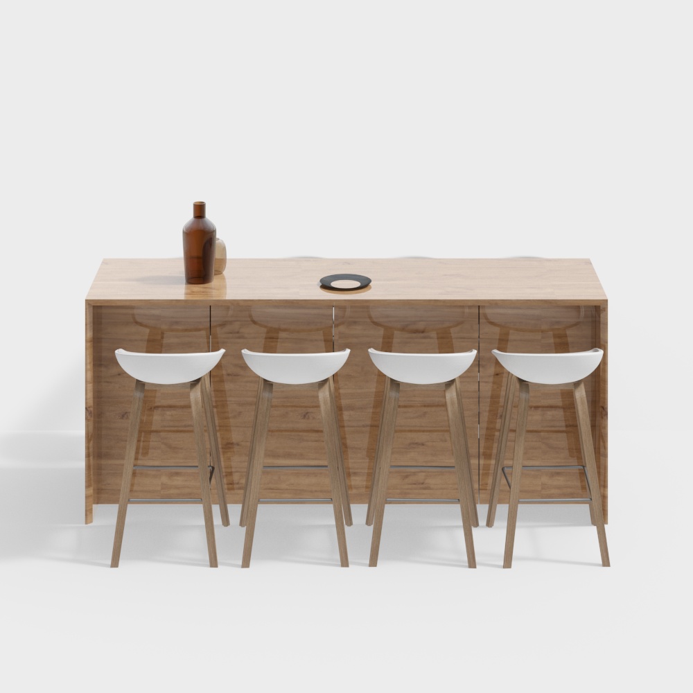 モダンバーカウンター