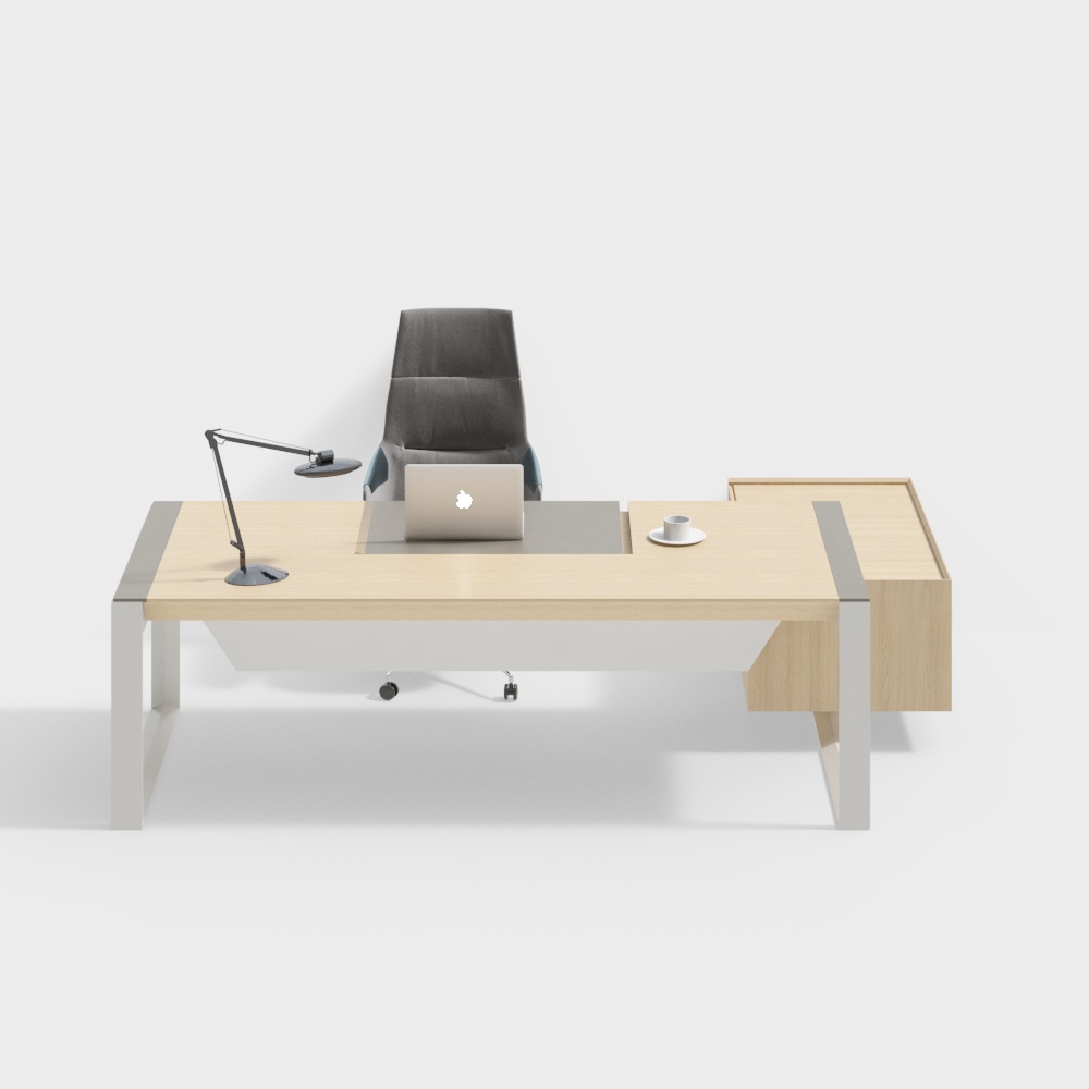 Modern Desk and Chair Set
