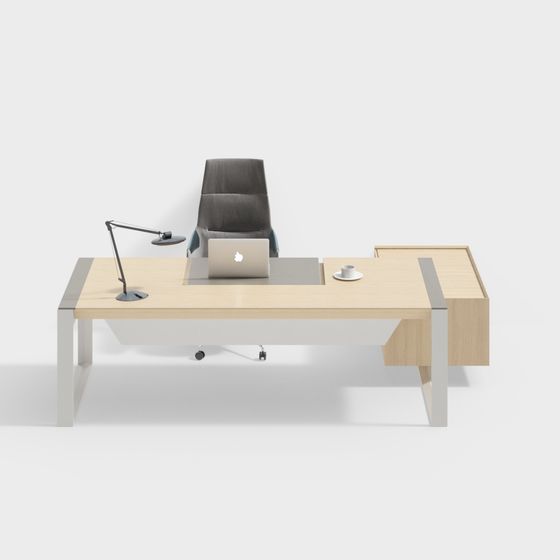 Modern Desk and Chair Set
