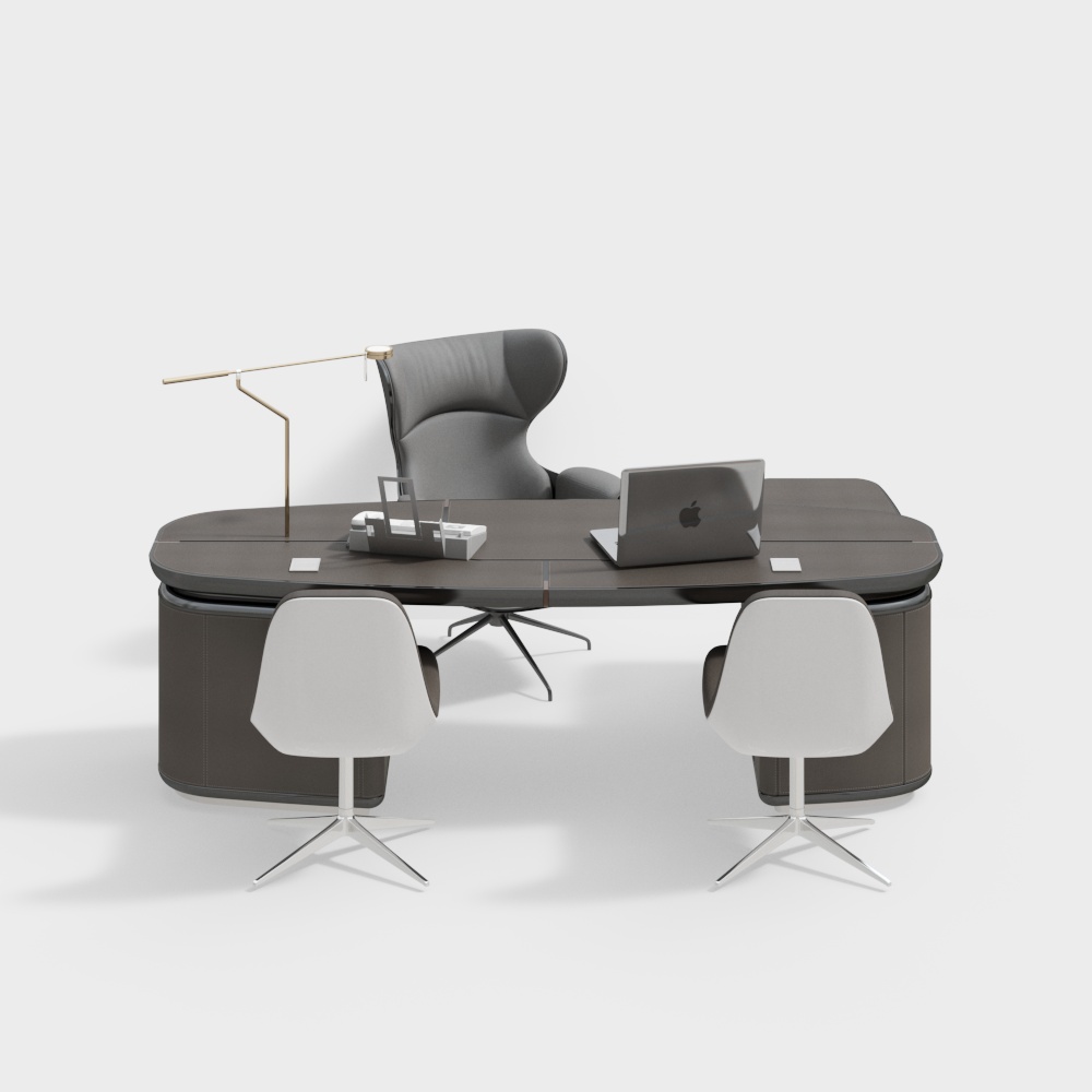 Modern Office Area Desk Combination