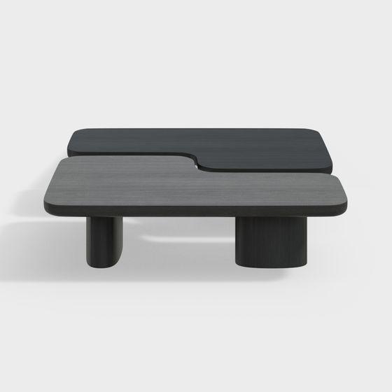 Fusion Table 3D model for Modern Interiors