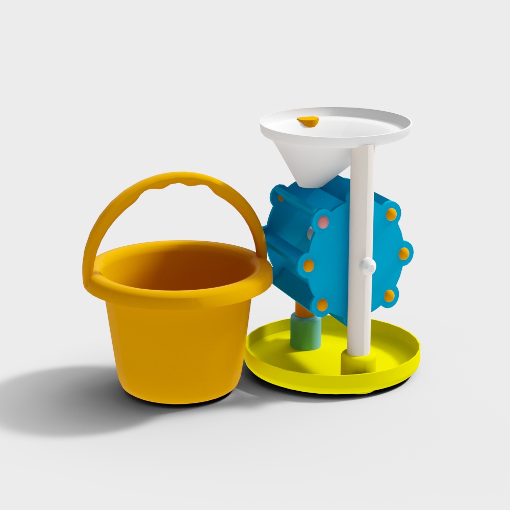 Childhood Fun Hourglass 3D model
