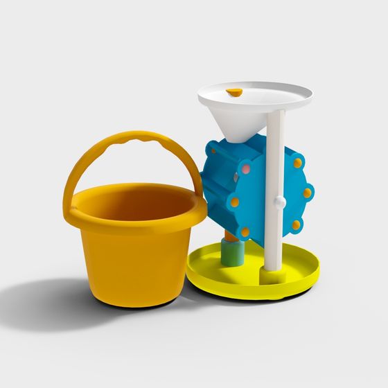 Childhood Fun Hourglass 3D model