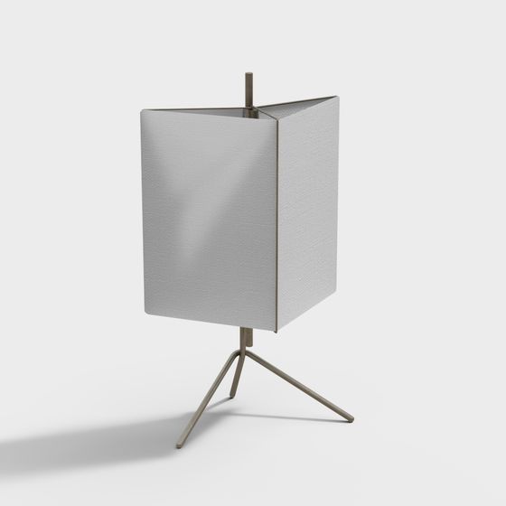 Origami Lamp 3D model