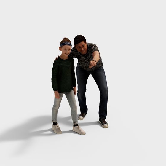 Family Fun 3D Model for Heartfelt Family Moments