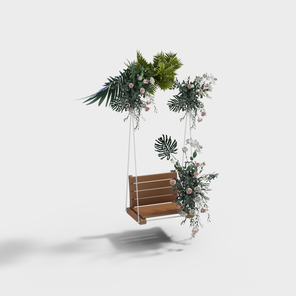 Xích đu vòng hoa hiện đại