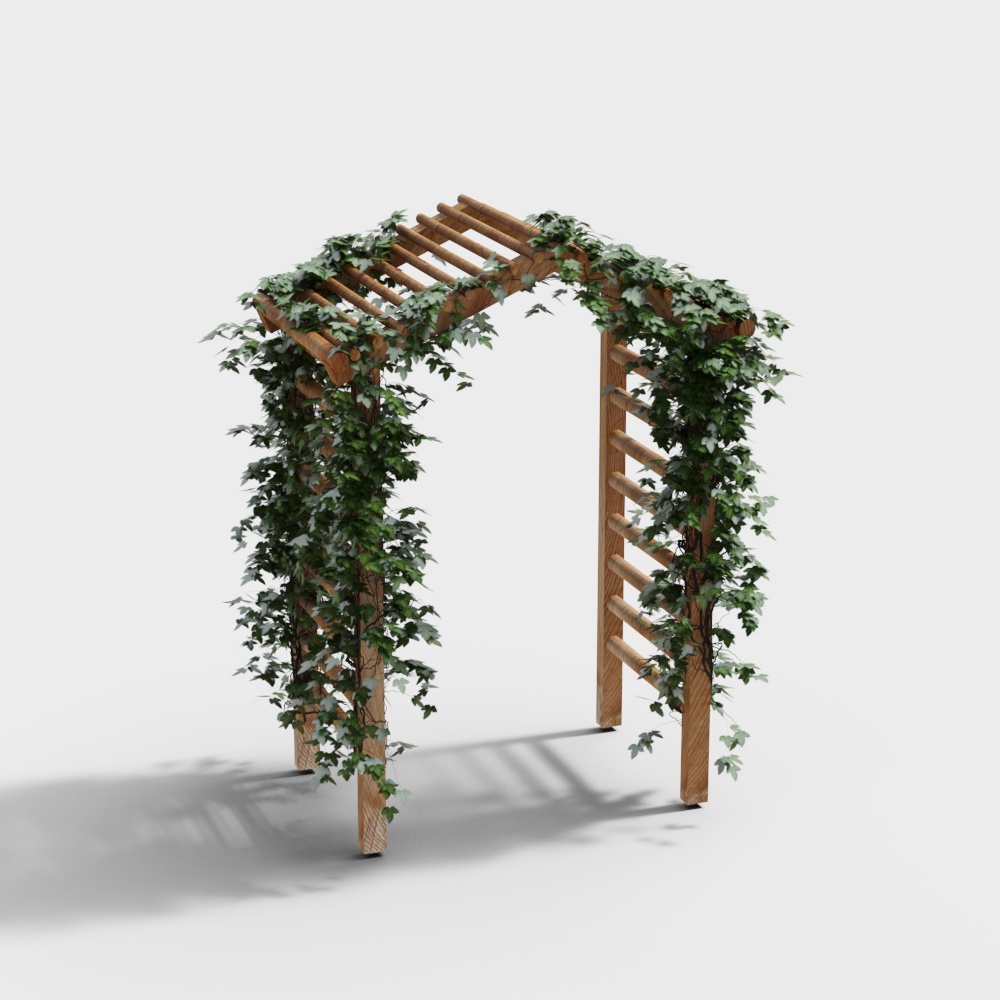 Modern Floral Archway