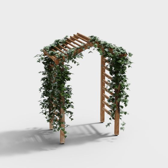Garden Arbor 3D model