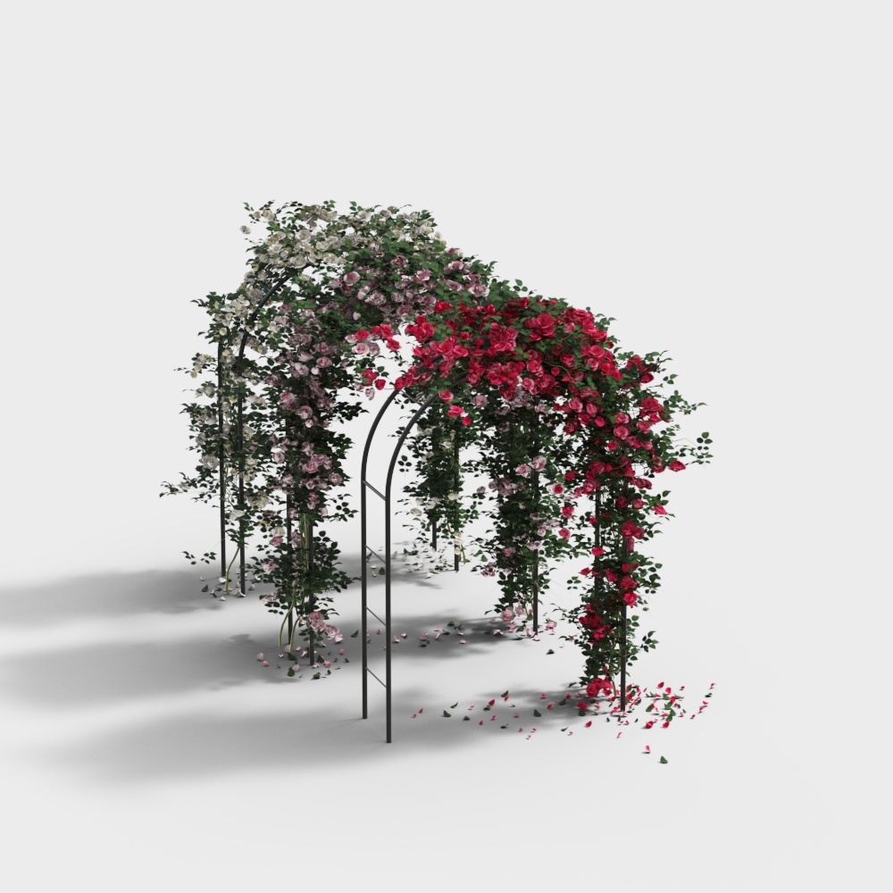 Modern Floral Archway