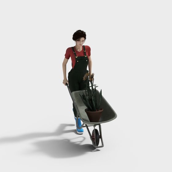 Garden Guardian 3D model