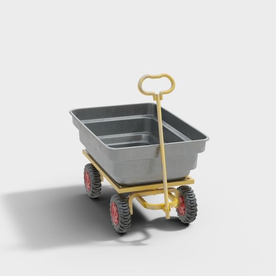 Childhood Memories Low-Poly 3D Model