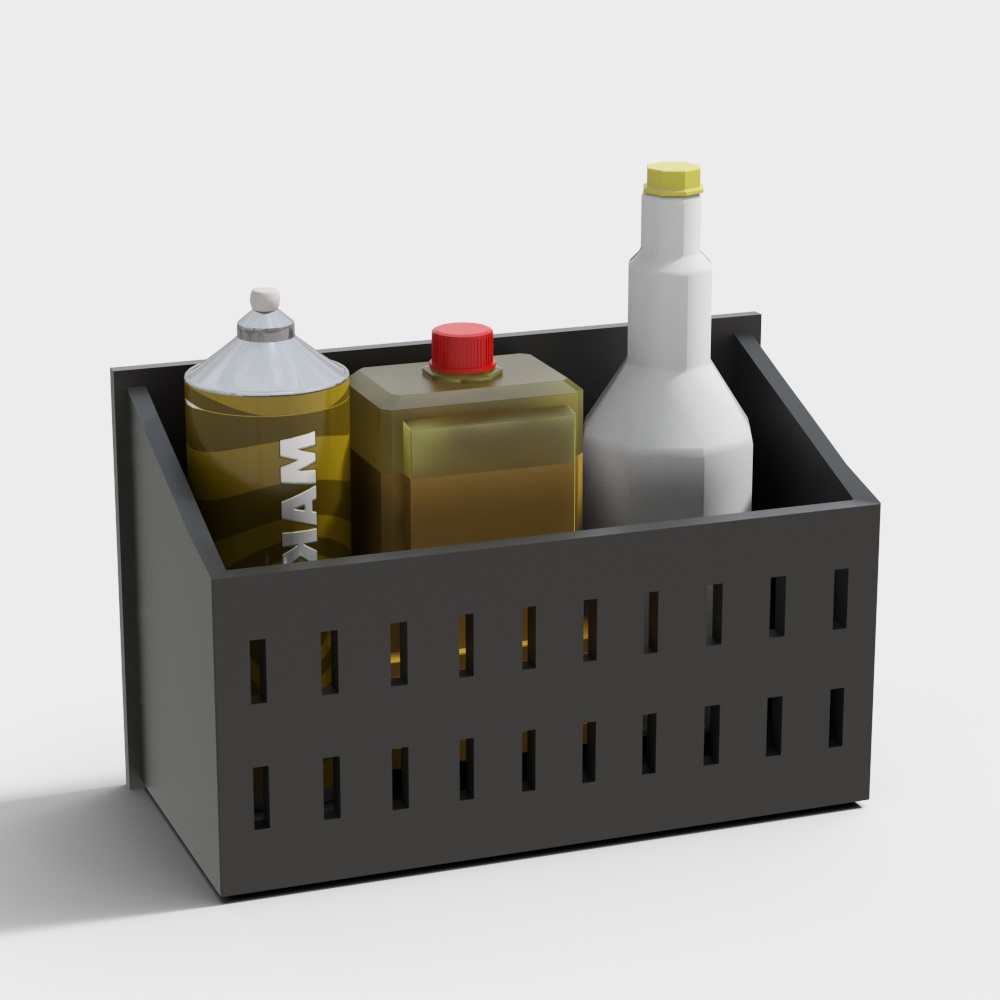 Industrial Storage Box 3D model