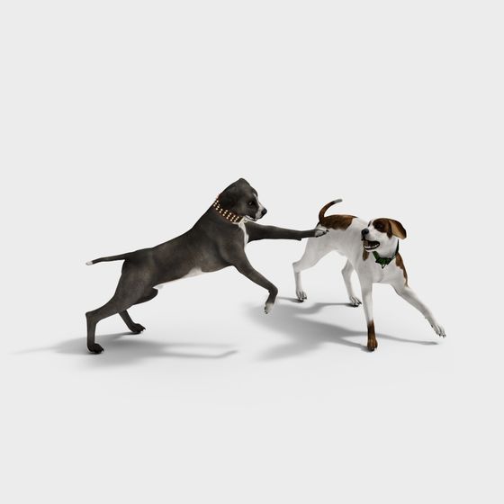 Charming Dog 3D Model for Creative Projects