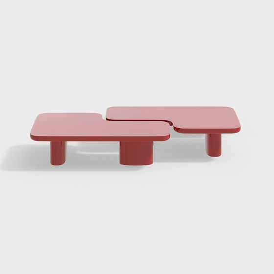 Stylish Modular Table 3D Model for Modern Interiors