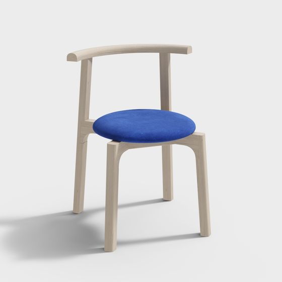 Stylish Chair 3D model for Versatile Use