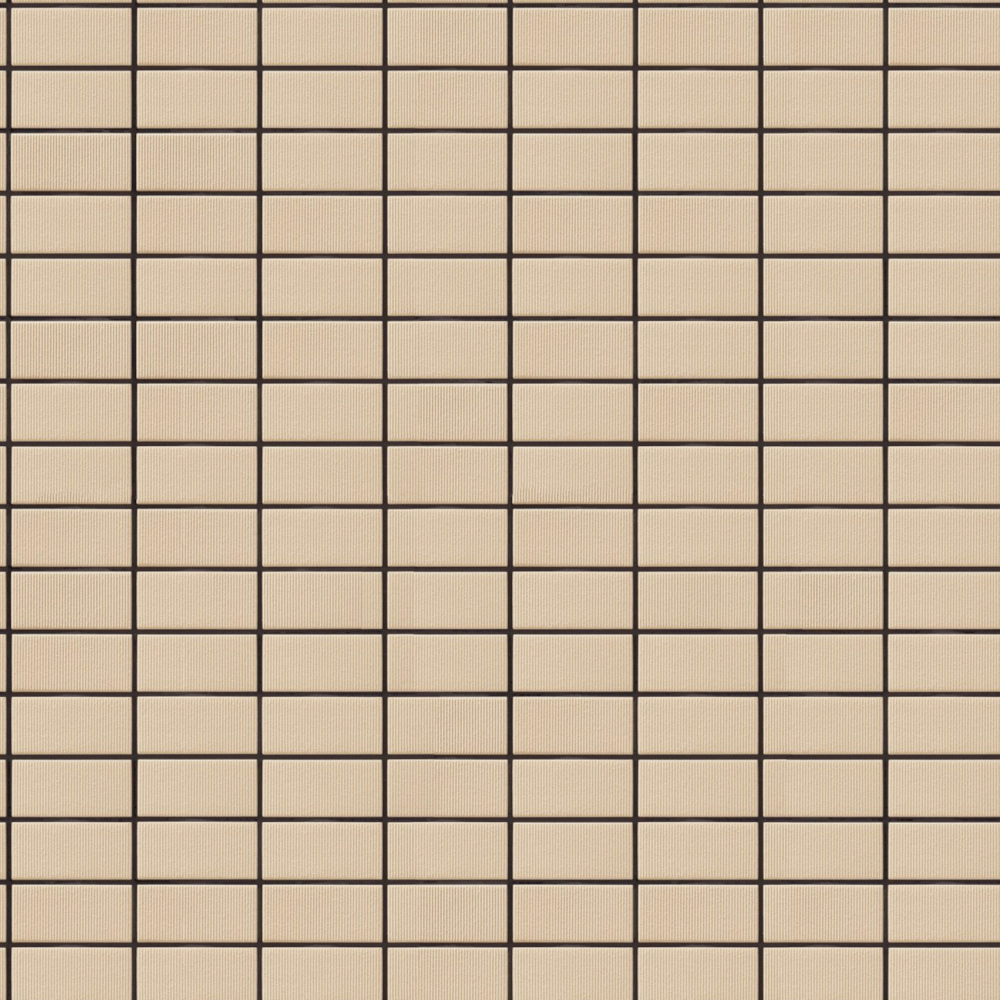 Stylish Yellow-Gray Exterior Wall Tiles 3D Model