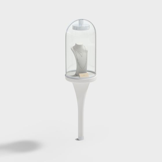 Elegant Jewelry Display Stand 3D model