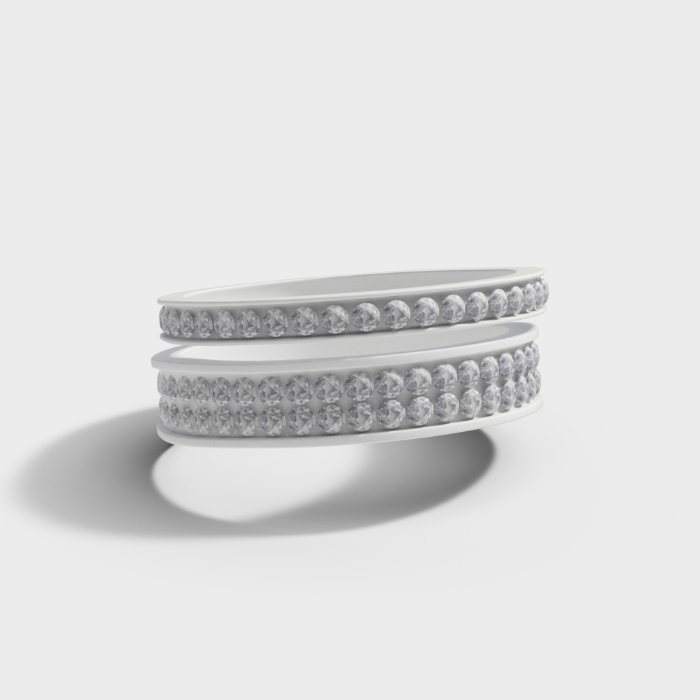 Bague en Diamant Moderne