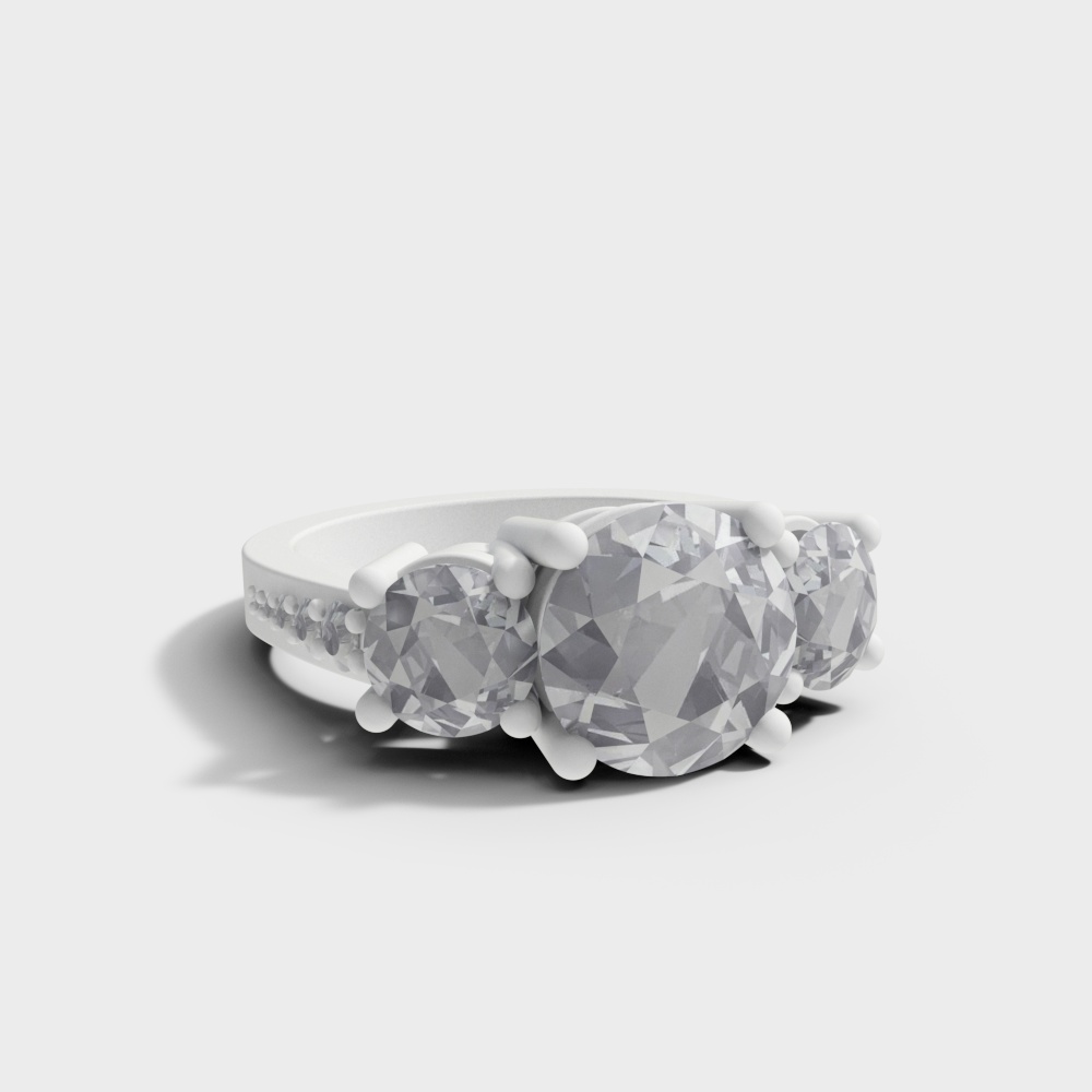 Anello di Diamante Moderno