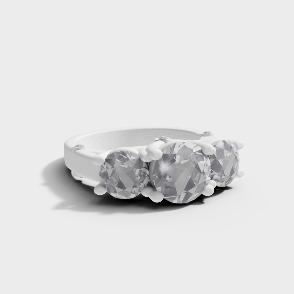 Bague en Diamant Moderne