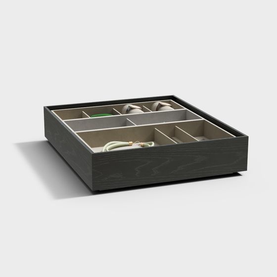 Organized Storage Box 3D model