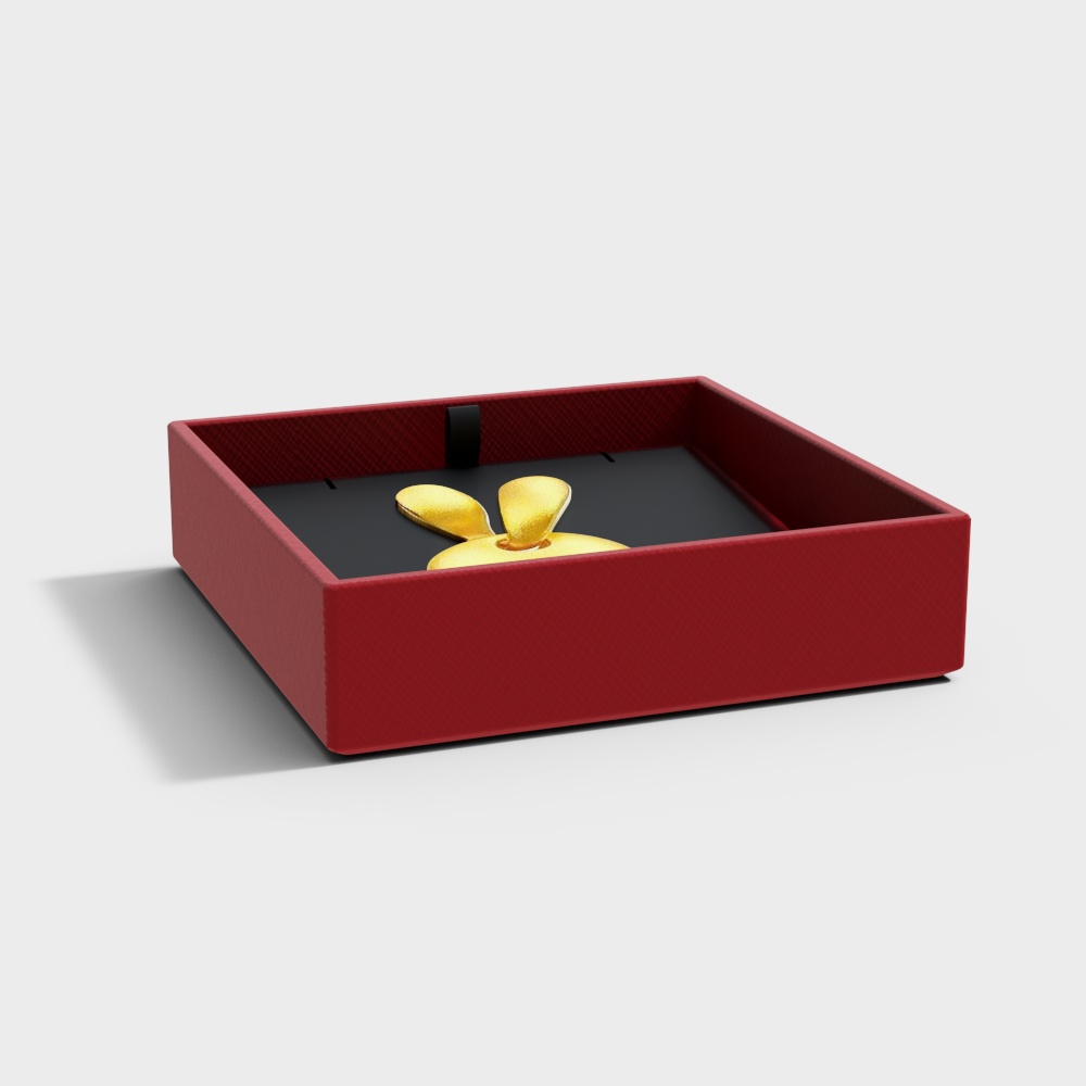 Boîte à bijoux de style chinois moderne