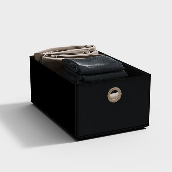 Foldable Storage Box 3D model