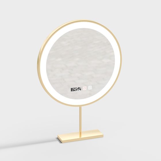 Stylish Smart Makeup Mirror 3D model