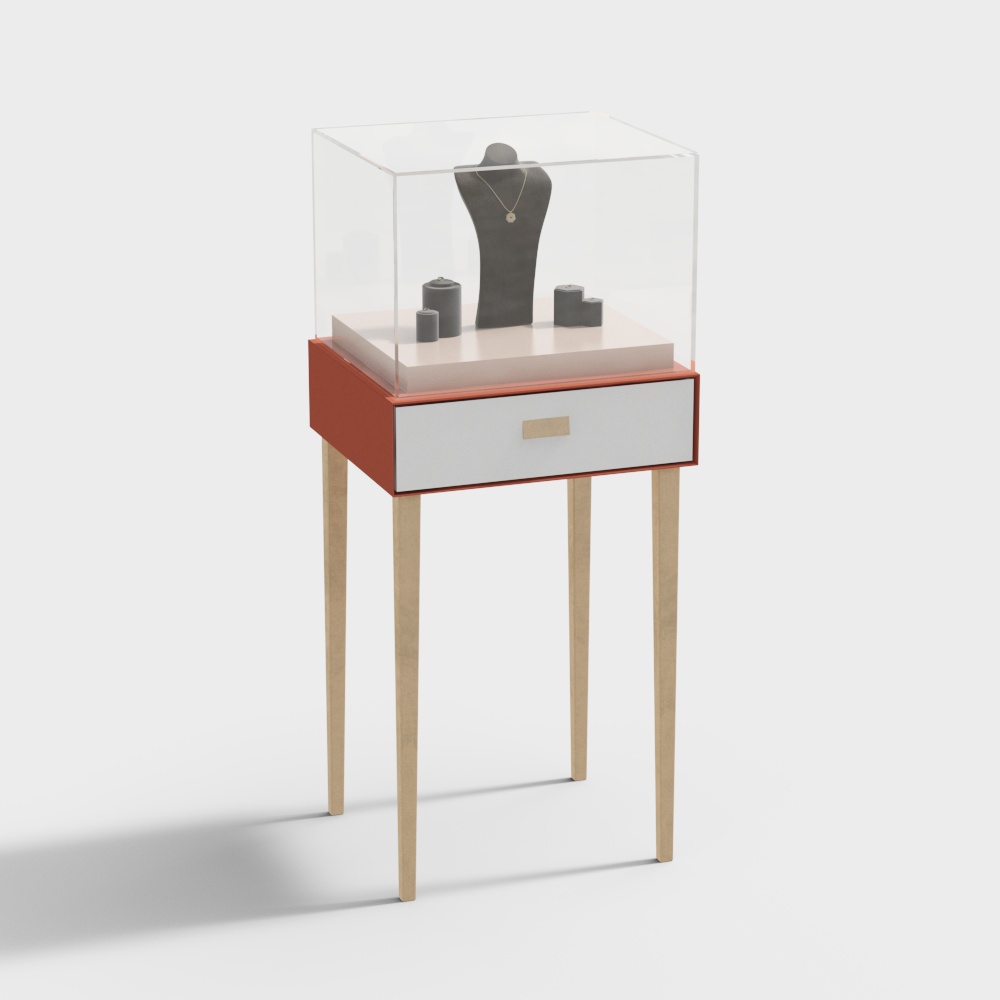 Bancarella Moderna di Lusso per Esposizione di Gioielli