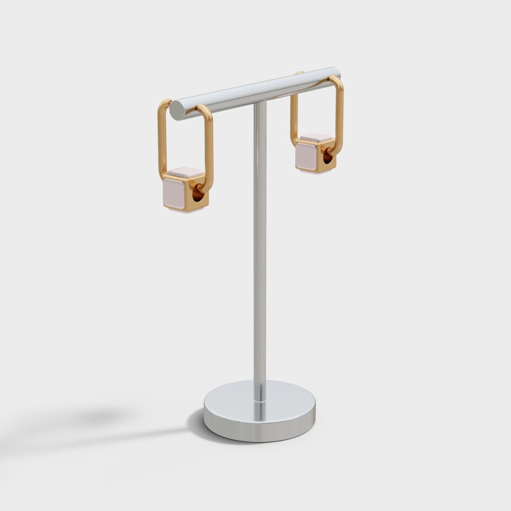 현대 미니멀리즘 귀걸이 전시대