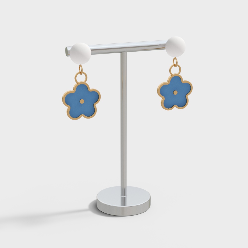 Présentoir à Boucles d'Oreilles Minimaliste Moderne