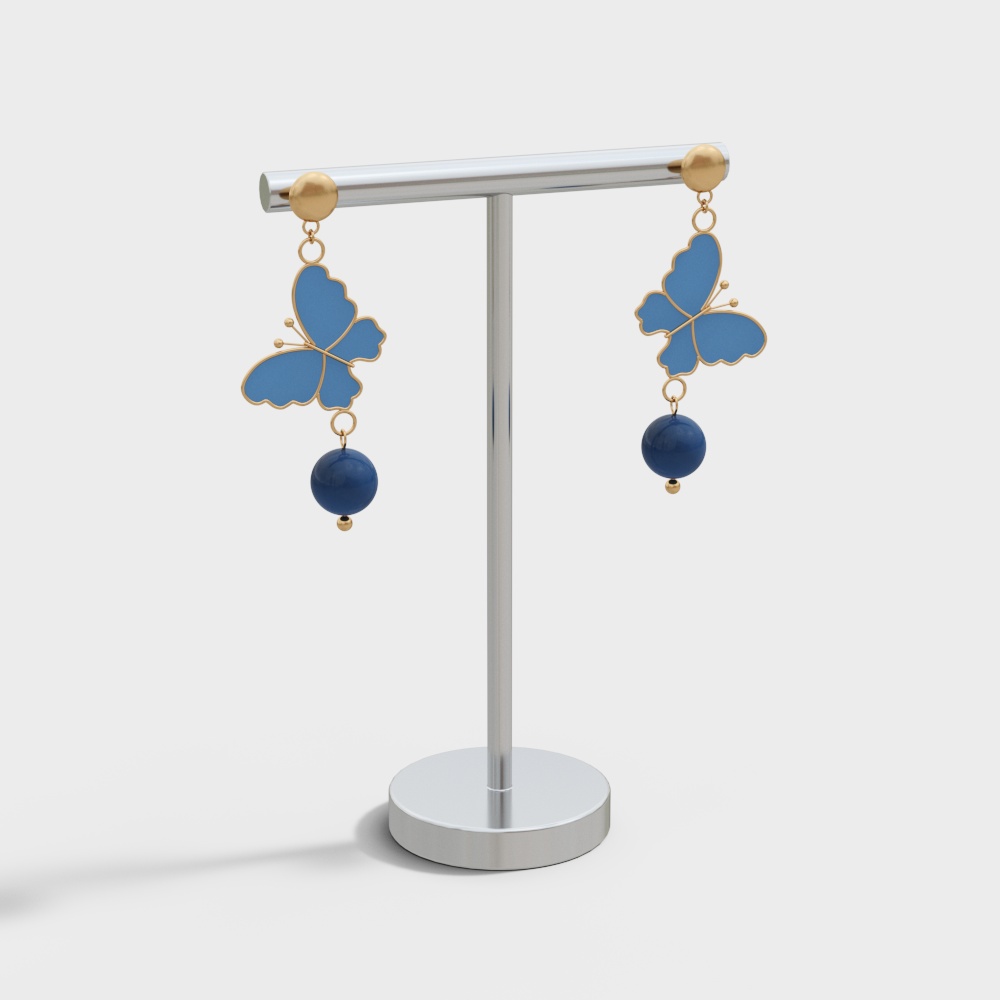 Porte-Boucles d'Oreilles Minimaliste Moderne