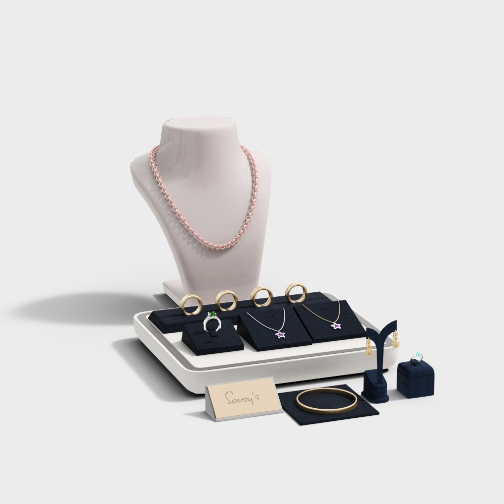 Conjunto de Collar y Pulsera Moderna