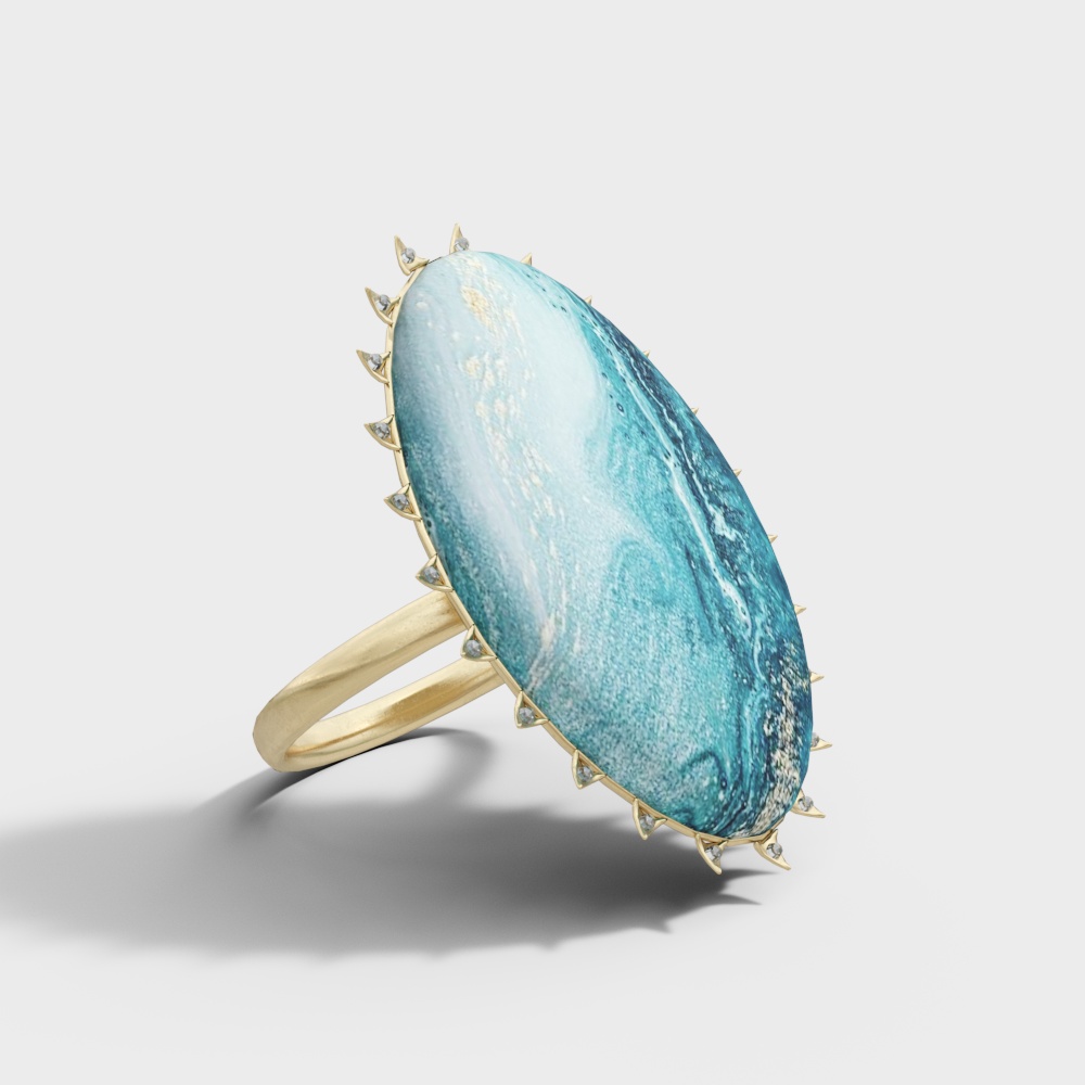 แหวนแก้วทับทิม