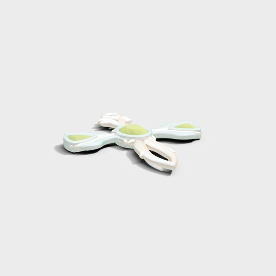 Stylish Fidget Spinner 3D Model