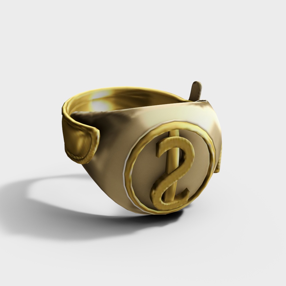 モダンなライトラグジュアリーの装飾リング