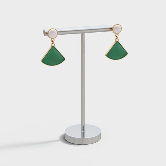 ชั้นวางแสดงต่างหูสไตล์มินิมอล